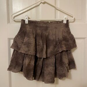 American Eagle: purple mini skirt